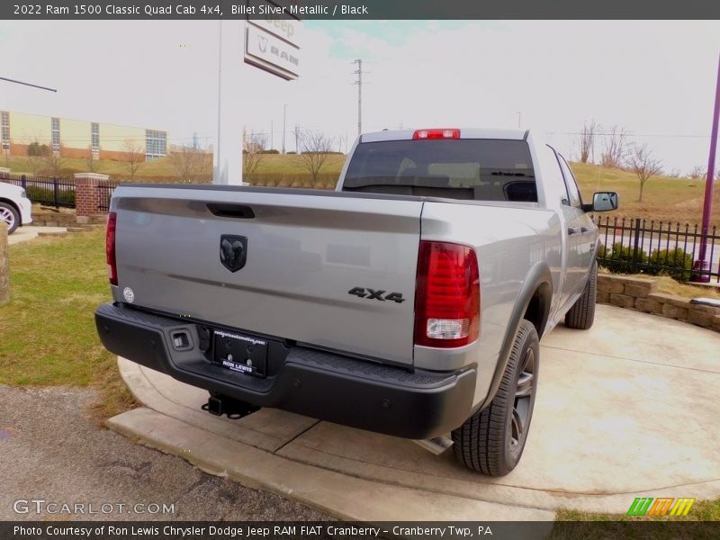 Billet Silver Metallic / Black 2022 Ram 1500 Classic Quad Cab 4x4