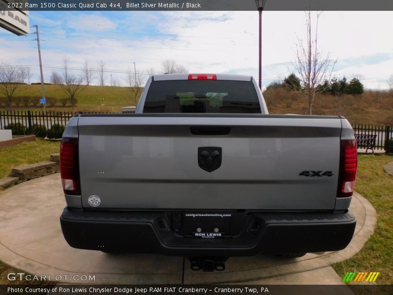 Billet Silver Metallic / Black 2022 Ram 1500 Classic Quad Cab 4x4