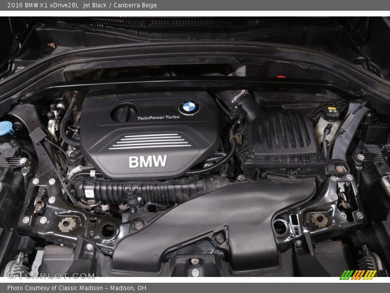 Jet Black / Canberra Beige 2016 BMW X1 xDrive28i