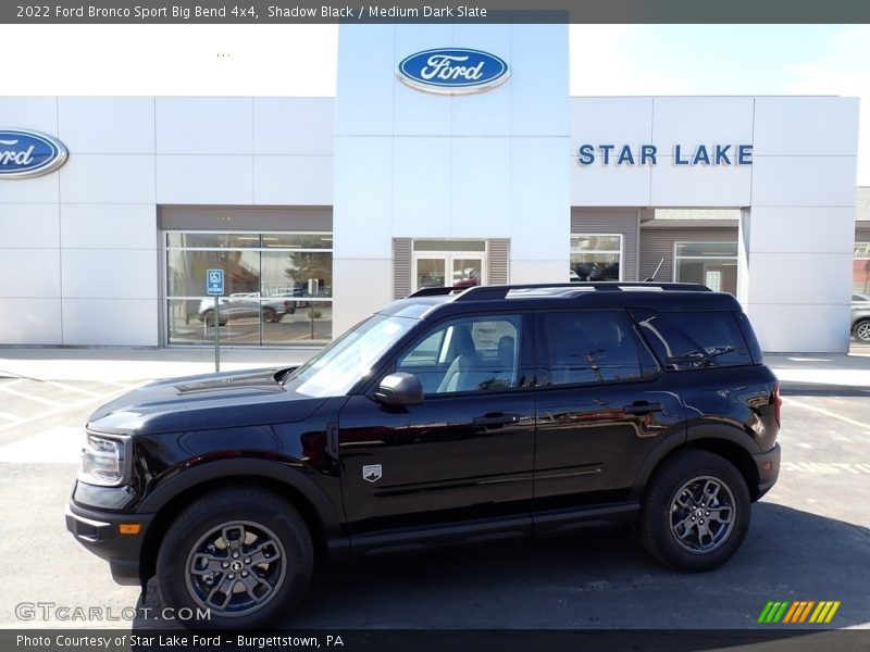 Shadow Black / Medium Dark Slate 2022 Ford Bronco Sport Big Bend 4x4