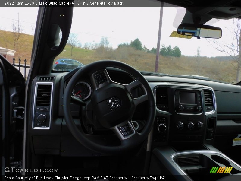 Billet Silver Metallic / Black 2022 Ram 1500 Classic Quad Cab 4x4