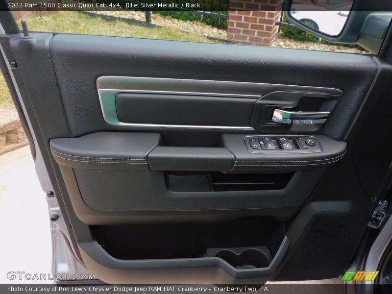 Billet Silver Metallic / Black 2022 Ram 1500 Classic Quad Cab 4x4