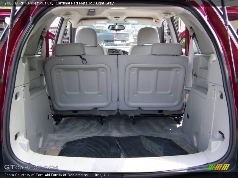 Cardinal Red Metallic / Light Gray 2005 Buick Rendezvous CX
