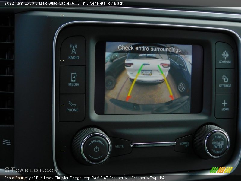 Billet Silver Metallic / Black 2022 Ram 1500 Classic Quad Cab 4x4