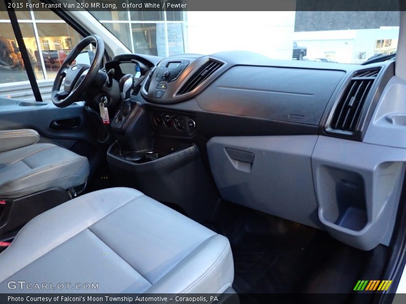 Dashboard of 2015 Transit Van 250 MR Long