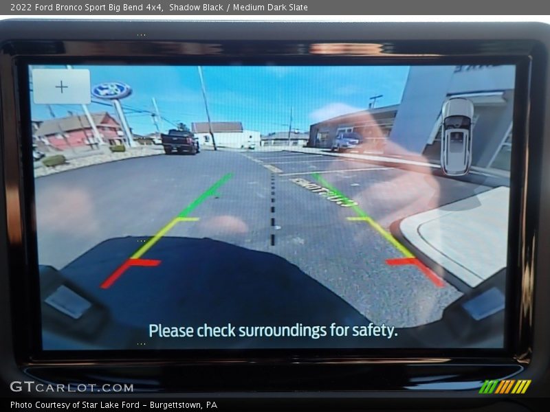 Shadow Black / Medium Dark Slate 2022 Ford Bronco Sport Big Bend 4x4