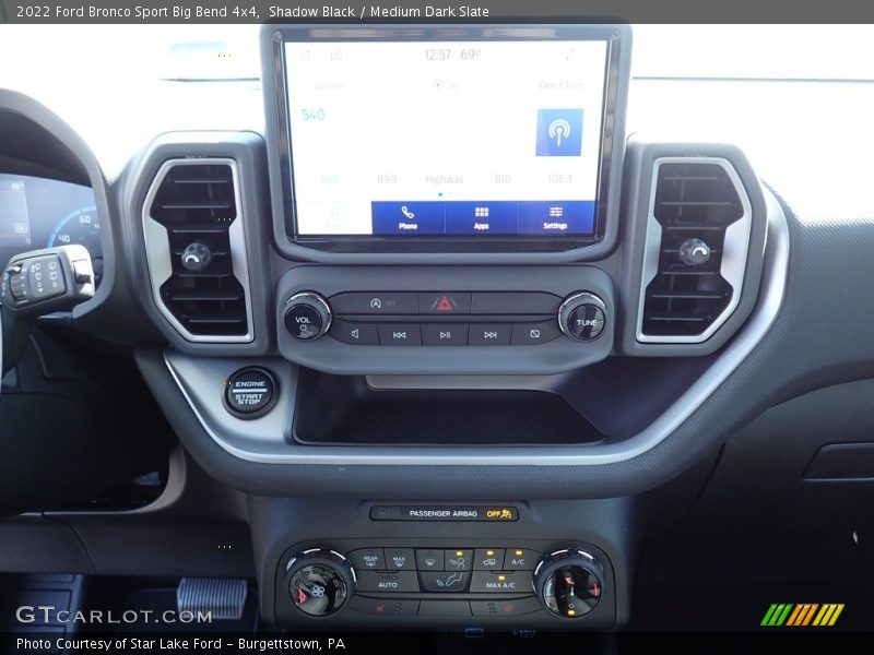 Shadow Black / Medium Dark Slate 2022 Ford Bronco Sport Big Bend 4x4