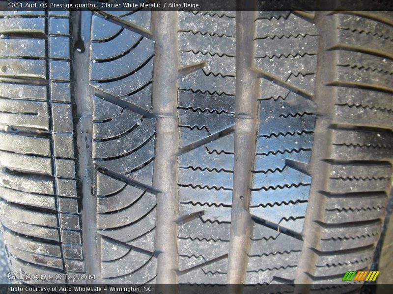 Glacier White Metallic / Atlas Beige 2021 Audi Q5 Prestige quattro