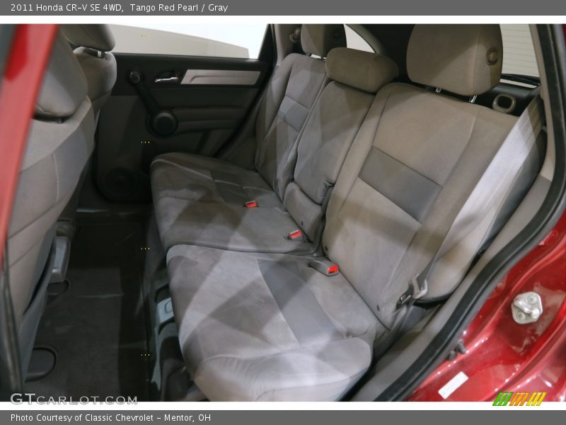 Tango Red Pearl / Gray 2011 Honda CR-V SE 4WD