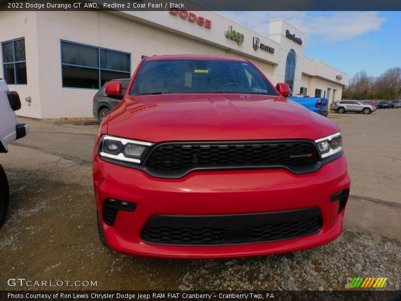 Redline 2 Coat Pearl / Black 2022 Dodge Durango GT AWD