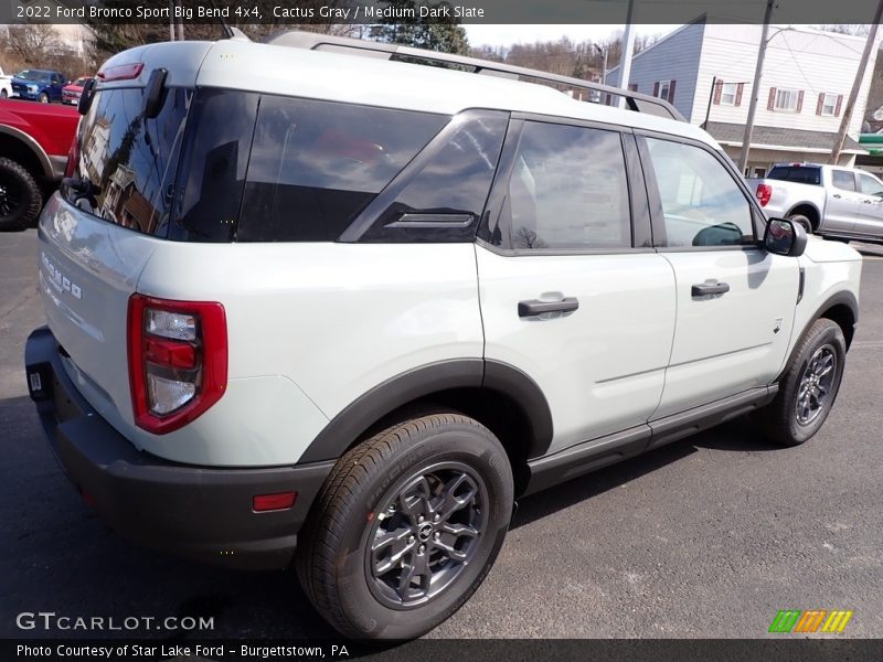 Cactus Gray / Medium Dark Slate 2022 Ford Bronco Sport Big Bend 4x4