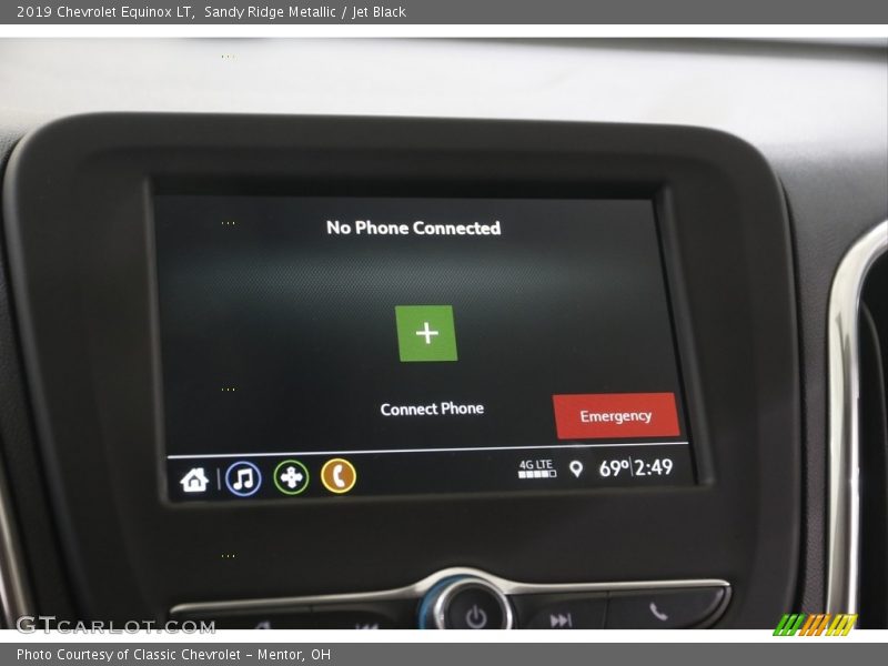 Sandy Ridge Metallic / Jet Black 2019 Chevrolet Equinox LT
