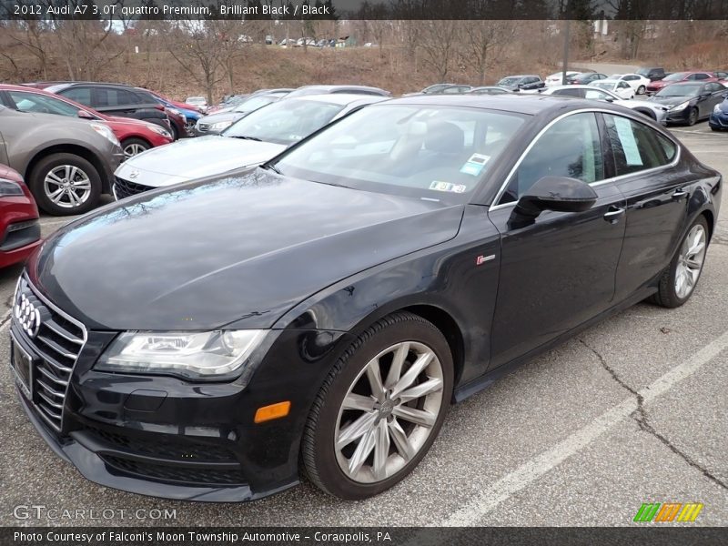 Front 3/4 View of 2012 A7 3.0T quattro Premium
