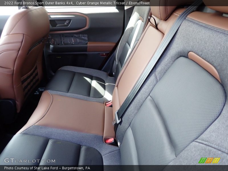 Rear Seat of 2022 Bronco Sport Outer Banks 4x4