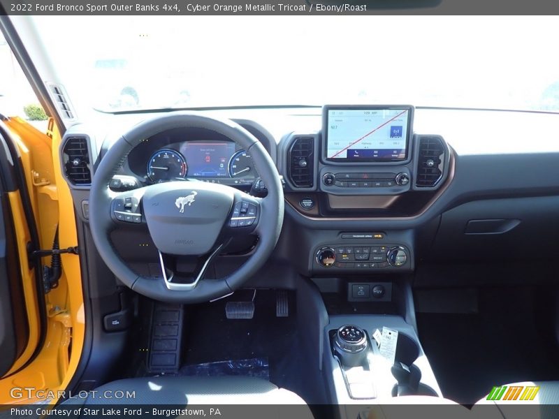 Dashboard of 2022 Bronco Sport Outer Banks 4x4