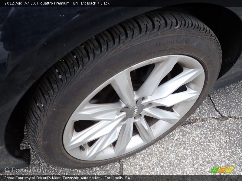 Brilliant Black / Black 2012 Audi A7 3.0T quattro Premium