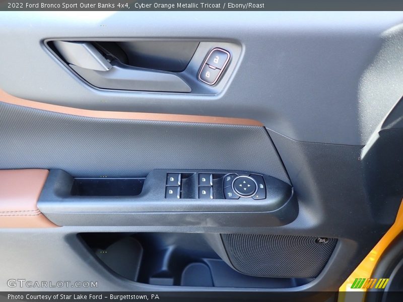 Cyber Orange Metallic Tricoat / Ebony/Roast 2022 Ford Bronco Sport Outer Banks 4x4