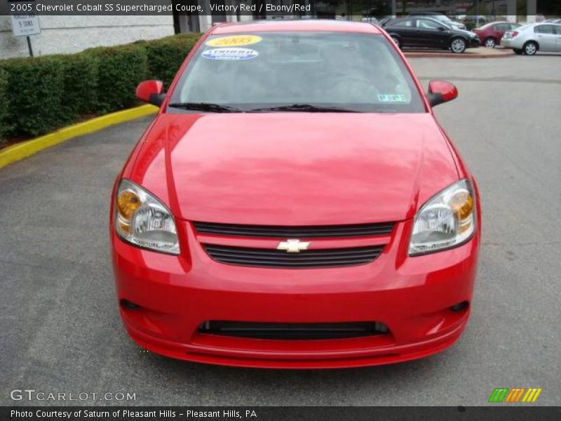 Victory Red / Ebony/Red 2005 Chevrolet Cobalt SS Supercharged Coupe