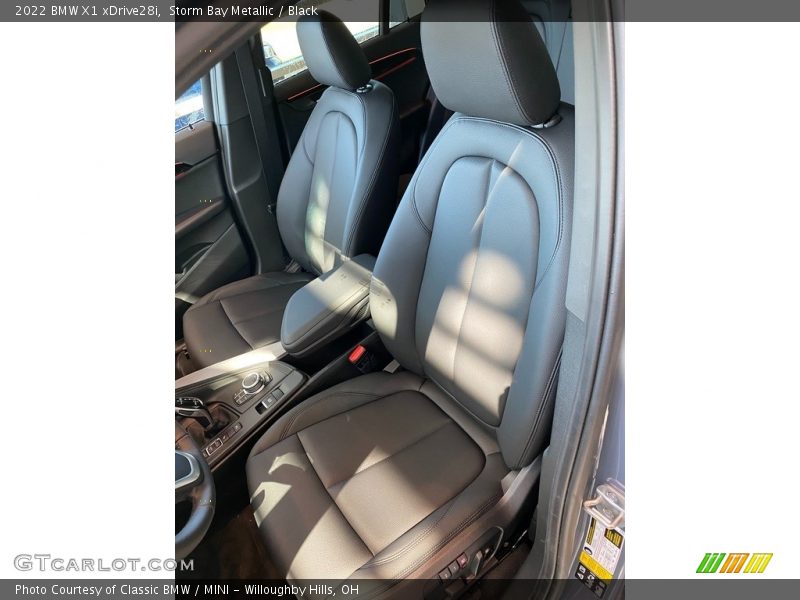 Storm Bay Metallic / Black 2022 BMW X1 xDrive28i