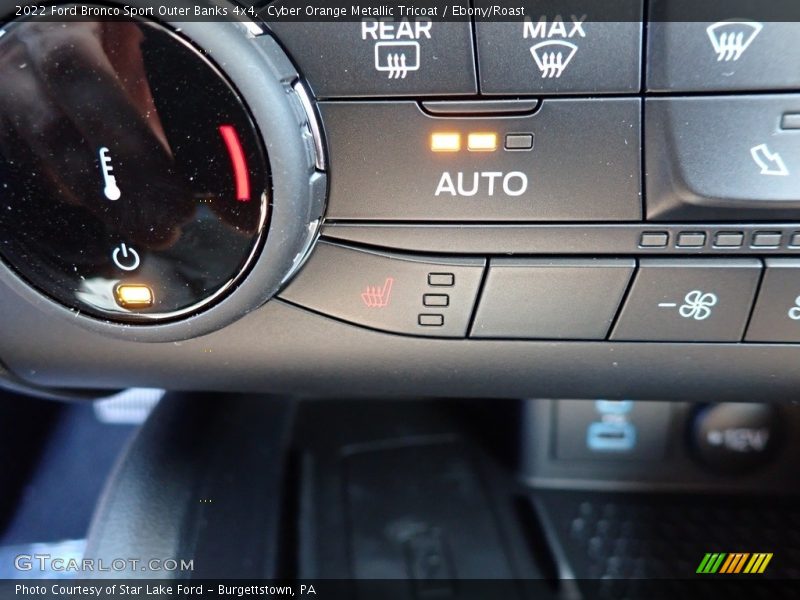 Cyber Orange Metallic Tricoat / Ebony/Roast 2022 Ford Bronco Sport Outer Banks 4x4