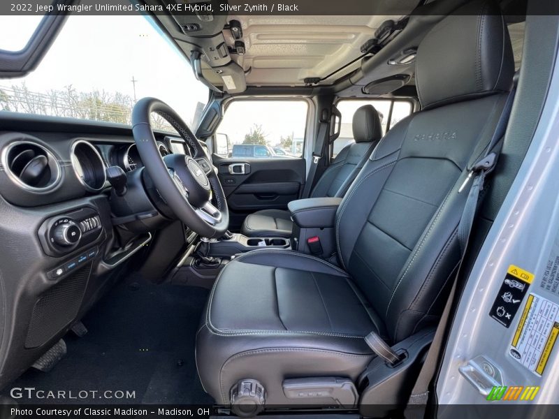 Silver Zynith / Black 2022 Jeep Wrangler Unlimited Sahara 4XE Hybrid