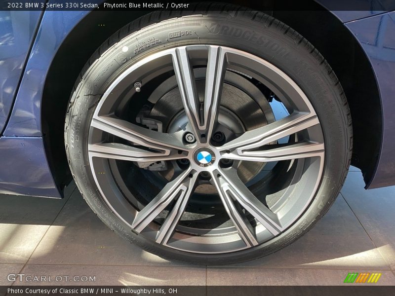 Phytonic Blue Metallic / Oyster 2022 BMW 3 Series 330i Sedan