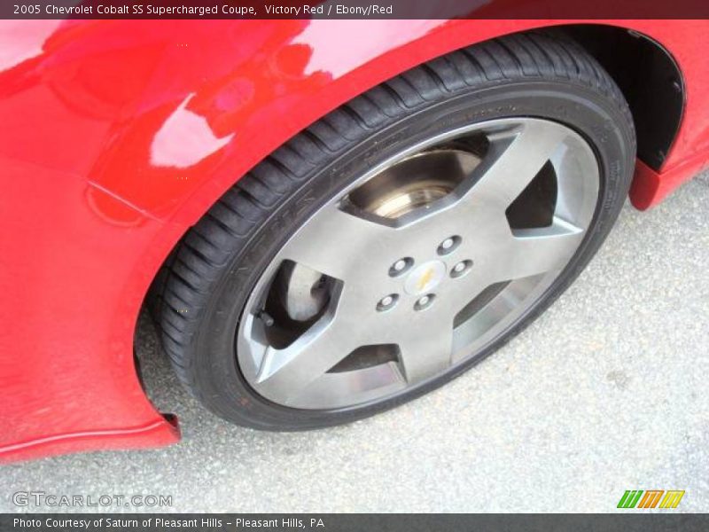 Victory Red / Ebony/Red 2005 Chevrolet Cobalt SS Supercharged Coupe