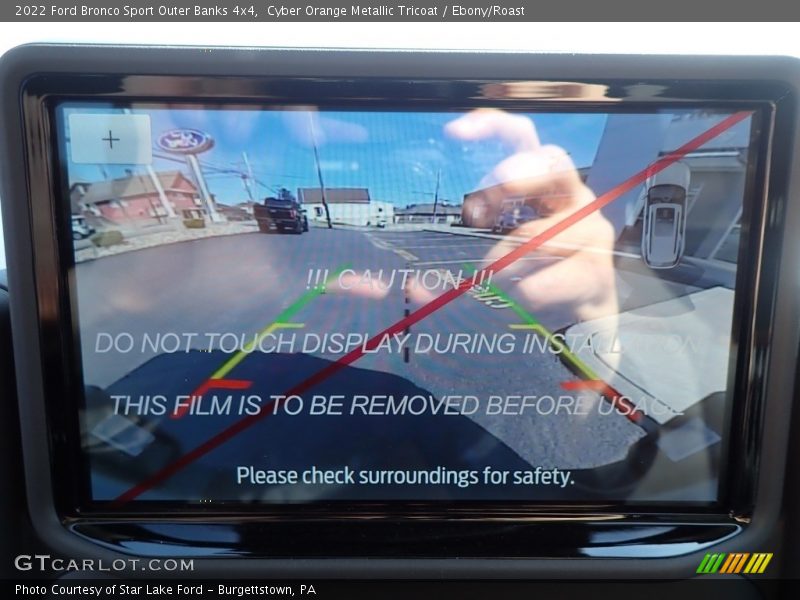 Cyber Orange Metallic Tricoat / Ebony/Roast 2022 Ford Bronco Sport Outer Banks 4x4