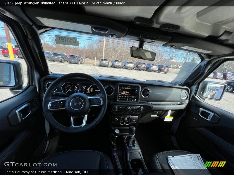 Silver Zynith / Black 2022 Jeep Wrangler Unlimited Sahara 4XE Hybrid