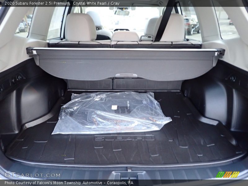 Crystal White Pearl / Gray 2020 Subaru Forester 2.5i Premium
