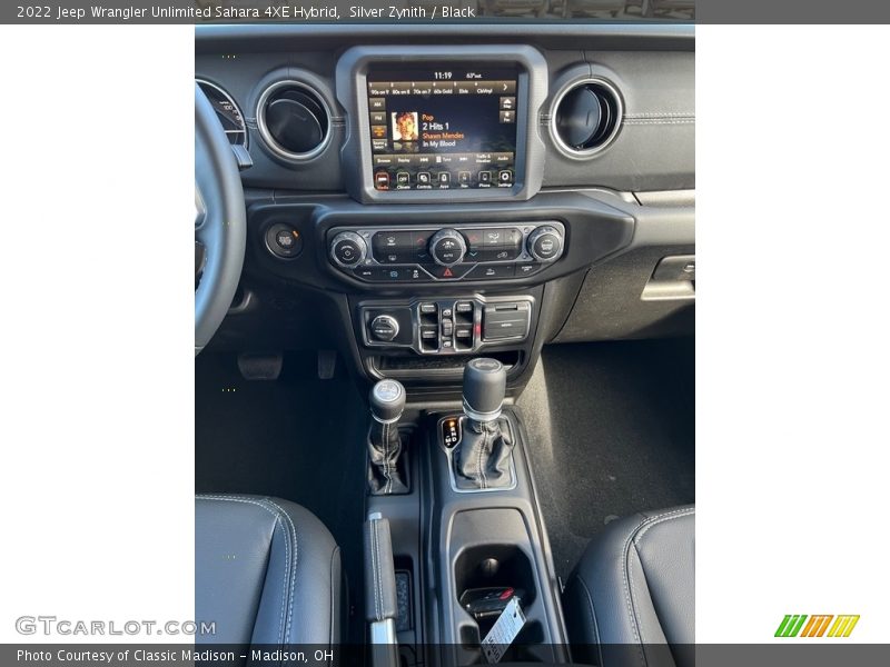 Silver Zynith / Black 2022 Jeep Wrangler Unlimited Sahara 4XE Hybrid