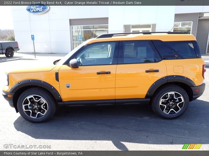  2022 Bronco Sport Big Bend 4x4 Cyber Orange Metallic Tricoat