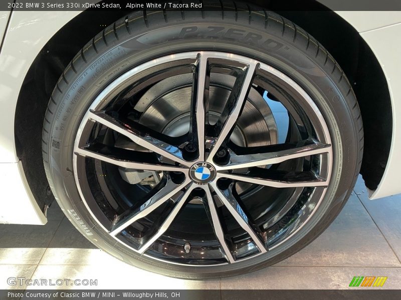 Alpine White / Tacora Red 2022 BMW 3 Series 330i xDrive Sedan