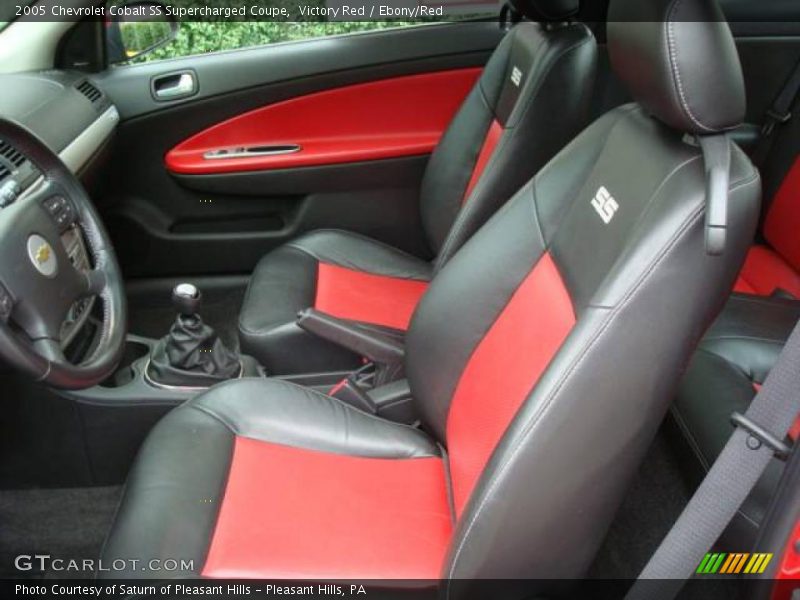 Victory Red / Ebony/Red 2005 Chevrolet Cobalt SS Supercharged Coupe