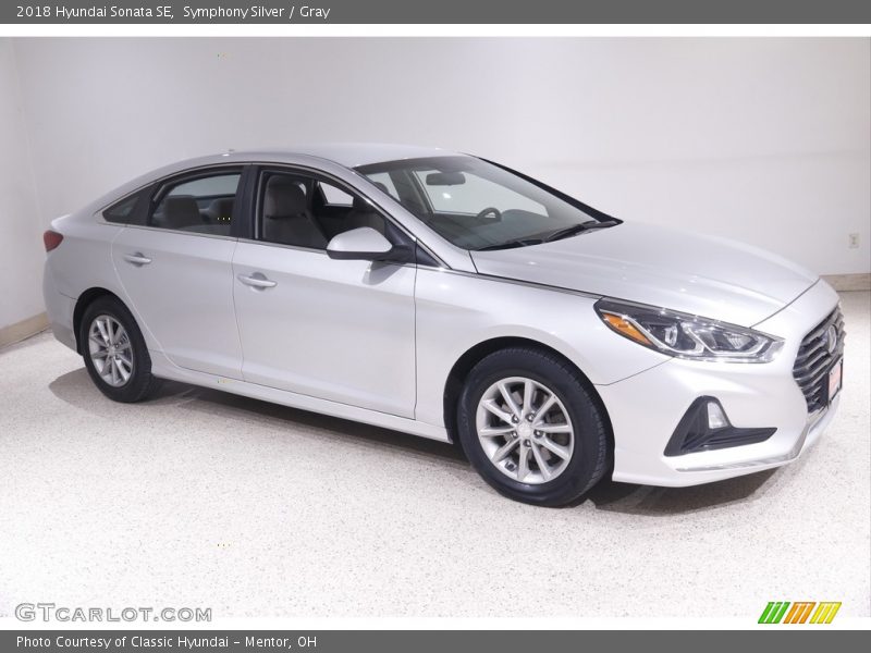 Symphony Silver / Gray 2018 Hyundai Sonata SE
