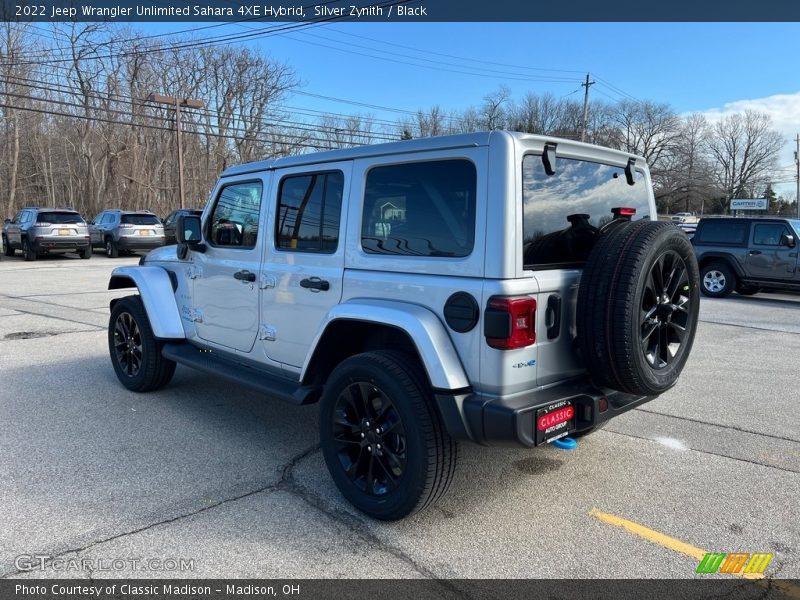Silver Zynith / Black 2022 Jeep Wrangler Unlimited Sahara 4XE Hybrid
