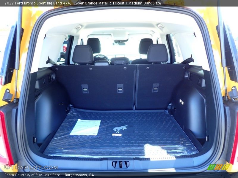 Cyber Orange Metallic Tricoat / Medium Dark Slate 2022 Ford Bronco Sport Big Bend 4x4