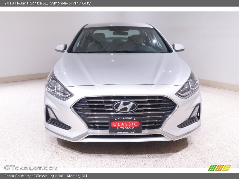 Symphony Silver / Gray 2018 Hyundai Sonata SE