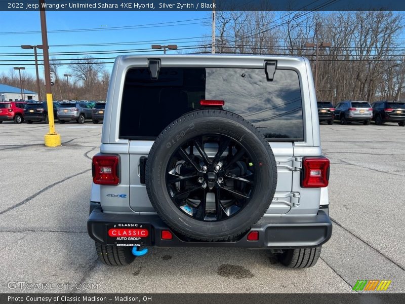 Silver Zynith / Black 2022 Jeep Wrangler Unlimited Sahara 4XE Hybrid