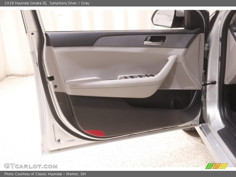 Symphony Silver / Gray 2018 Hyundai Sonata SE