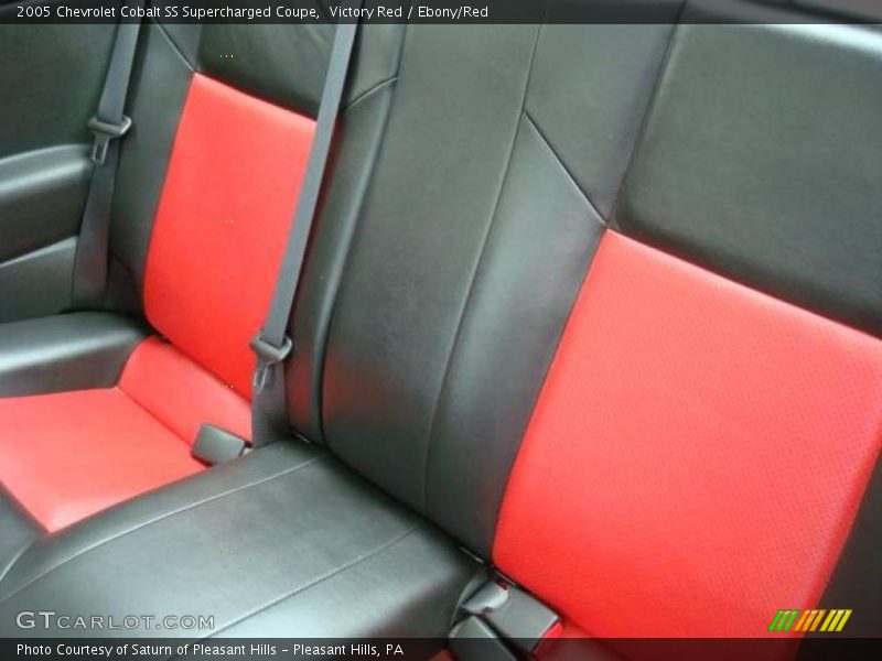 Victory Red / Ebony/Red 2005 Chevrolet Cobalt SS Supercharged Coupe