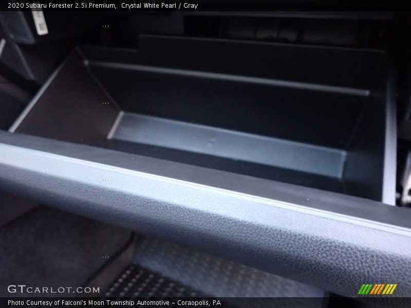 Crystal White Pearl / Gray 2020 Subaru Forester 2.5i Premium