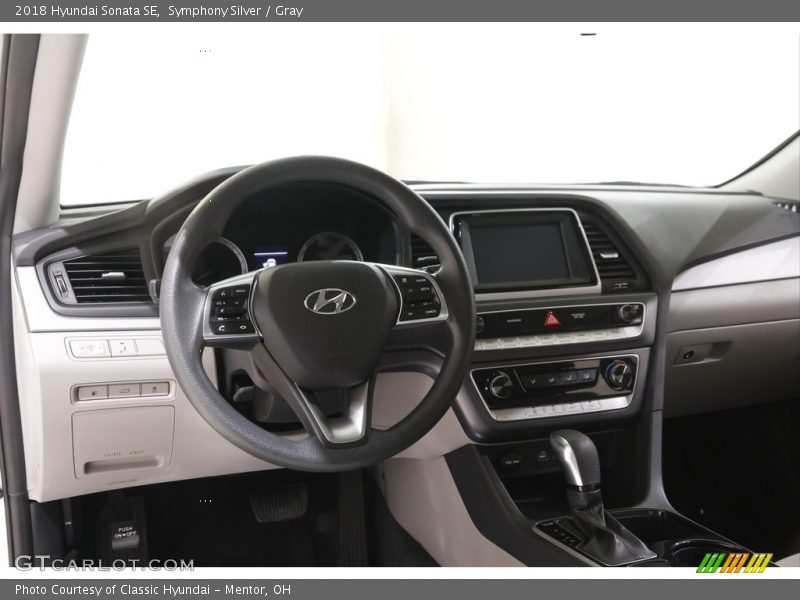 Symphony Silver / Gray 2018 Hyundai Sonata SE