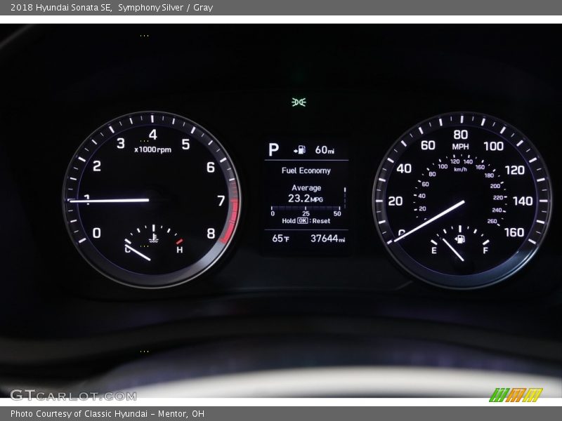 Symphony Silver / Gray 2018 Hyundai Sonata SE