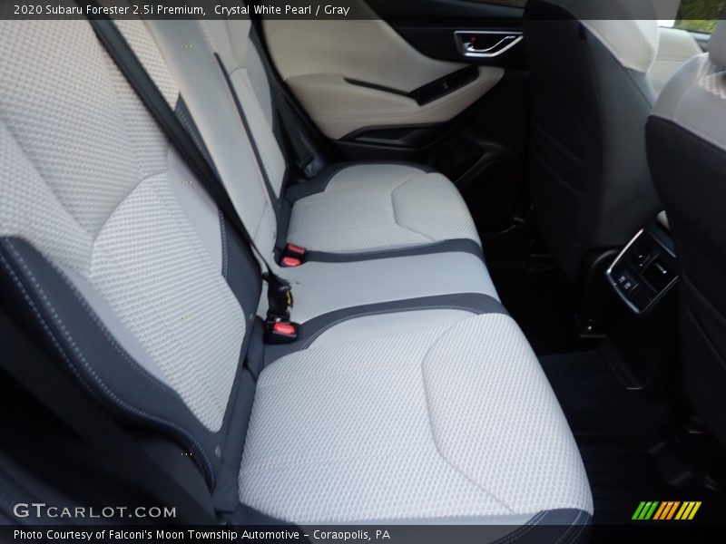 Crystal White Pearl / Gray 2020 Subaru Forester 2.5i Premium