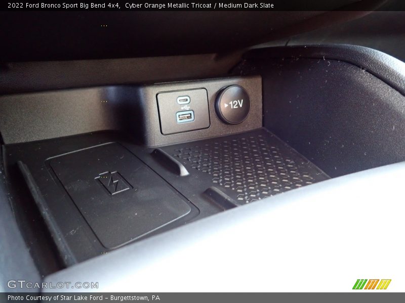 Cyber Orange Metallic Tricoat / Medium Dark Slate 2022 Ford Bronco Sport Big Bend 4x4