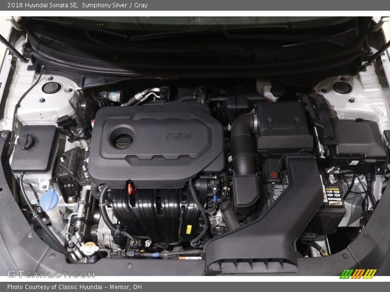 Symphony Silver / Gray 2018 Hyundai Sonata SE