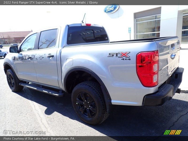 Iconic Silver Metallic / Ebony 2022 Ford Ranger STX SuperCrew 4x4