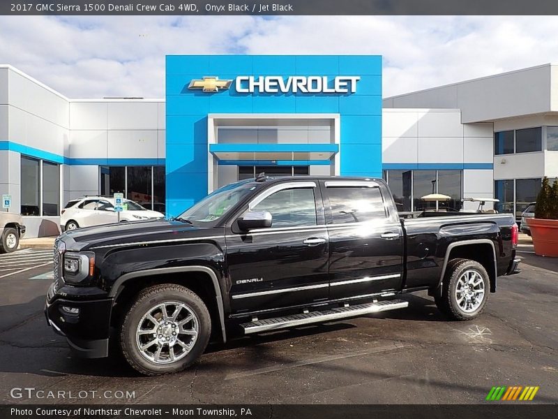 Onyx Black / Jet Black 2017 GMC Sierra 1500 Denali Crew Cab 4WD