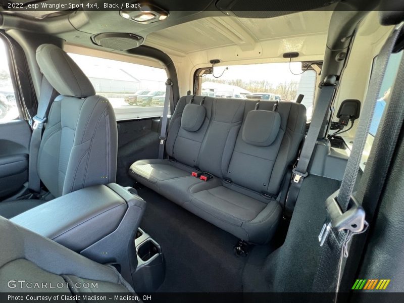Black / Black 2022 Jeep Wrangler Sport 4x4